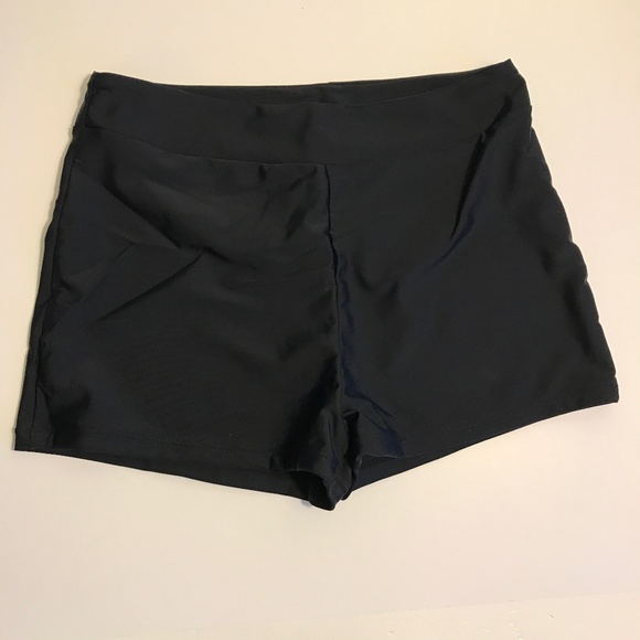 Other - New Black Women's Swim Shorts Bottoms